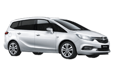 Car Hire Wednesbury - Vauxhall Zafira 7-Seater - Minibus hire Wednesbury